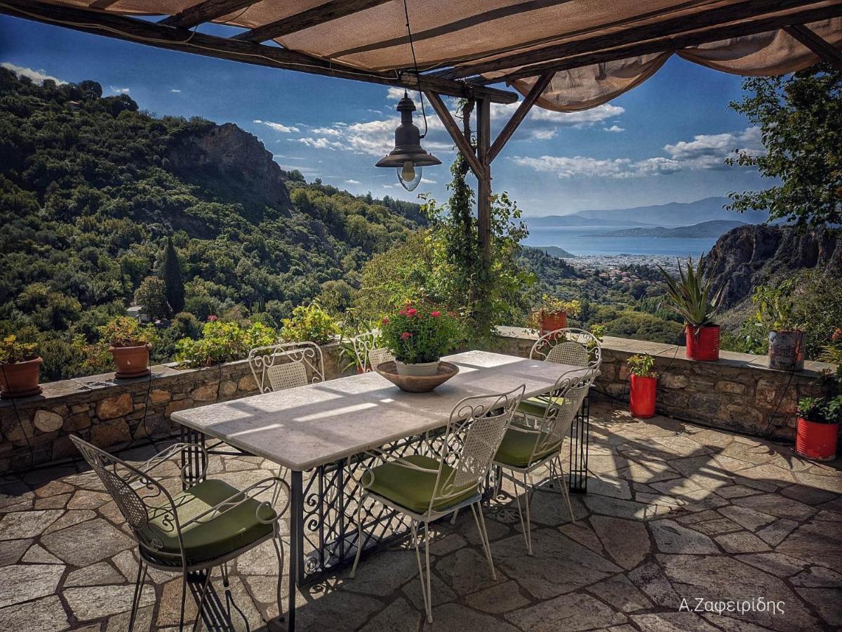 Archondiko Zafeiridi Villa Makrinitsa Bagian luar foto